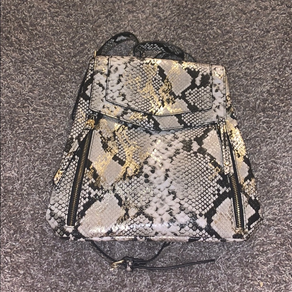 Express Snake Skin Backpack